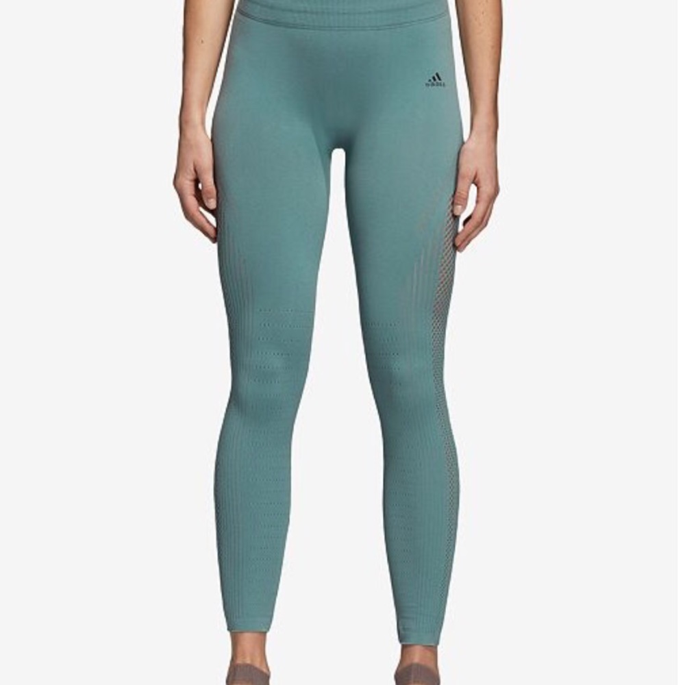 NWT Adidas knit leggings size L
